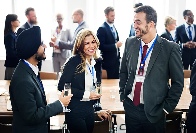 Group of business people in a conference